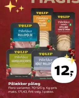 SuperBrugsen TULIP Pålækker pålæg tilbud