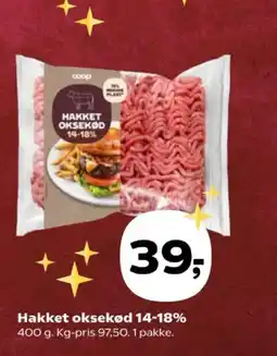 SuperBrugsen Hakket oksekød 14-18% tilbud