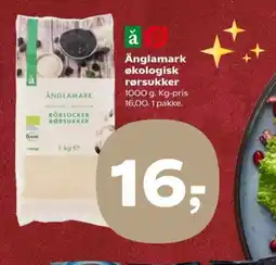 SuperBrugsen Änglamark økologisk rørsukker tilbud
