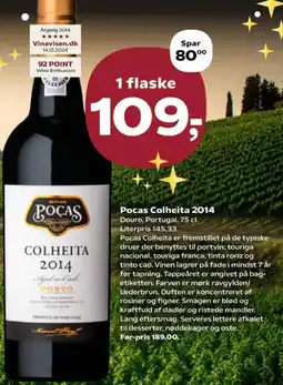 SuperBrugsen Pocas Colheita 2014 tilbud