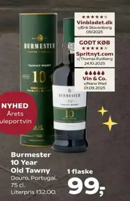 SuperBrugsen Burmester 10 Year Old Tawny tilbud