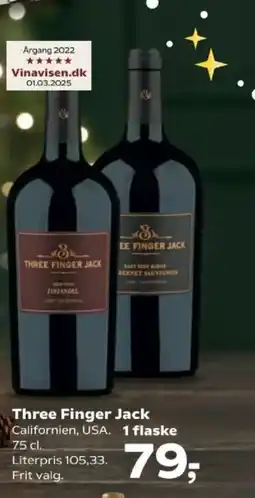 SuperBrugsen Three Finger Jack tilbud