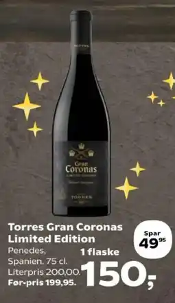 SuperBrugsen Torres Gran Coronas Limited Edition tilbud