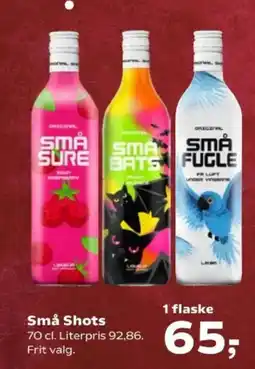 SuperBrugsen Små Shots tilbud