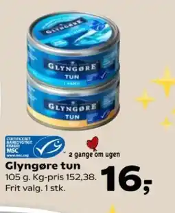 SuperBrugsen Glyngøre tun tilbud