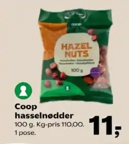 SuperBrugsen Coop hasselnødder tilbud