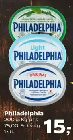 SuperBrugsen Philadelphia tilbud