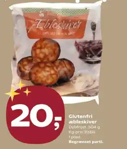 SuperBrugsen Glutenfri æbleskiver tilbud