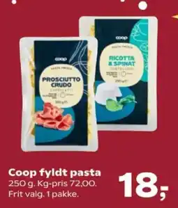 SuperBrugsen Coop fyldt pasta tilbud