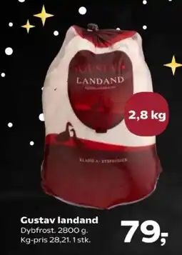 SuperBrugsen Gustav landand tilbud