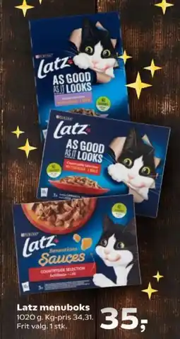 SuperBrugsen Latz menuboks tilbud