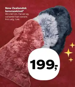 SuperBrugsen New Zealandsk lammeskind tilbud
