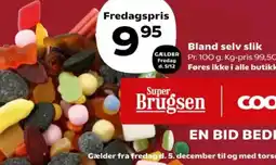 SuperBrugsen Bland selv slik tilbud