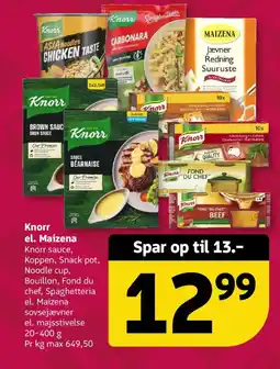 Løvbjerg Knorr el. Maizena tilbud