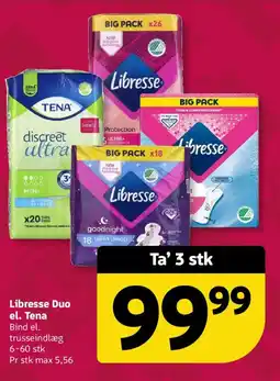Løvbjerg Libresse Duo el. Tena tilbud