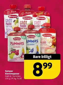 Løvbjerg Semper klemmeposer tilbud