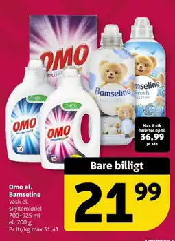 Løvbjerg Omo el. Bamseline tilbud