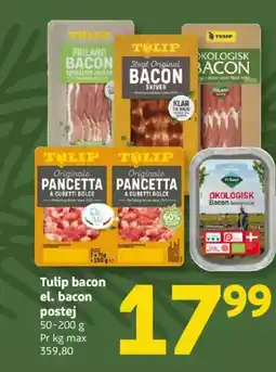 Løvbjerg Tulip bacon el. bacon postej tilbud