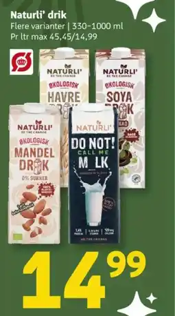 Løvbjerg Naturli' drik tilbud