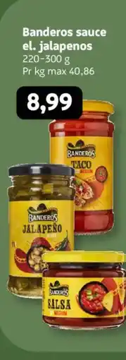 Løvbjerg Banderos sauce el. jalapenos tilbud