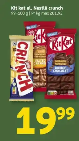 Løvbjerg Kit kat el. Nestlé crunch tilbud