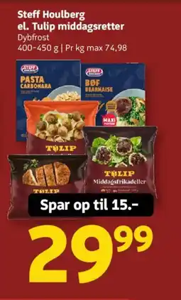 Løvbjerg Steff Houlberg el. Tulip middagsretter tilbud
