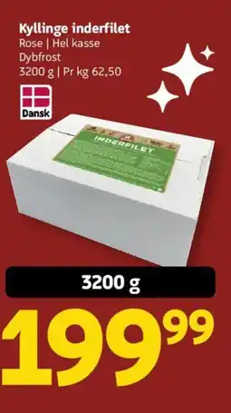 Løvbjerg Rose Kyllinge inderfilet tilbud