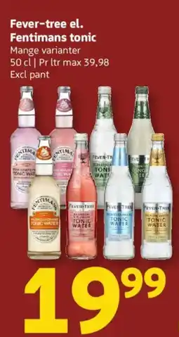 Løvbjerg Fever-tree el. Fentimans tonic tilbud