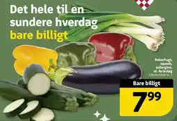Løvbjerg Peberfrugt, squash, aubergine, el. forårsløg tilbud