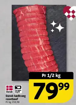 Løvbjerg Dansk kødkvæg roastbeef tilbud
