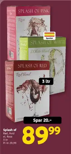 Løvbjerg Splash of Rød, Hvid el. Rose tilbud