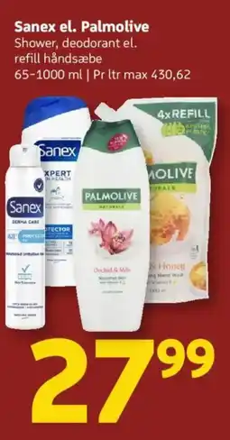 Løvbjerg Sanex el. Palmolive tilbud