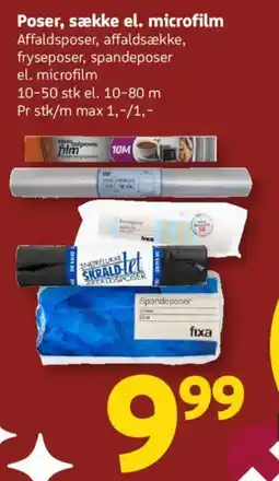 Løvbjerg Poser, sække el. microfilm tilbud