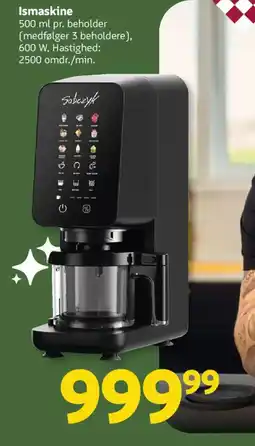 Løvbjerg Ismaskine tilbud