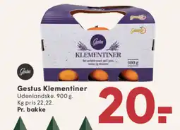 SPAR Gestus Klementiner tilbud