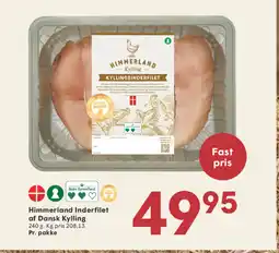 SPAR Himmerland Inderfilet af Dansk Kylling tilbud