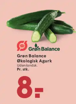 SPAR Grøn Balance Økologisk Agurk tilbud