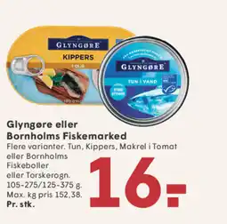 SPAR Glyngøre eller Bornholms Fiskemarked tilbud