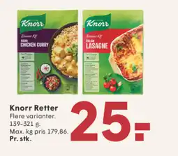 SPAR Knorr Retter tilbud