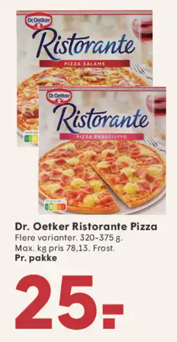 SPAR Dr. Oetker Ristorante Pizza tilbud