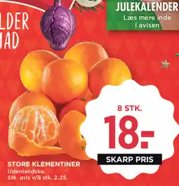 MENY Store klementiner tilbud