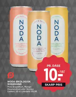 MENY NODA Økologisk sodavand tilbud