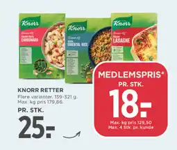 MENY KNORR Retter tilbud