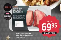 MENY OMHU Culotte af frilandslammekø tilbud