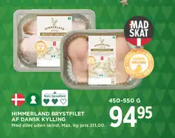 MENY Himmerland brystfilet af dansk kylling tilbud