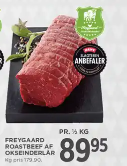MENY Freygaard roastbeef af okseinderlår tilbud