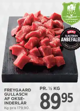 MENY Freygaard gullasch af okse- inderlår tilbud