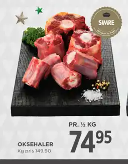 MENY Oksehaler tilbud