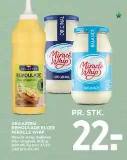 MENY GRAASTEN Remoulade eller miracle whip tilbud