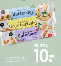 MENY GESTUS Færdig dej tilbud